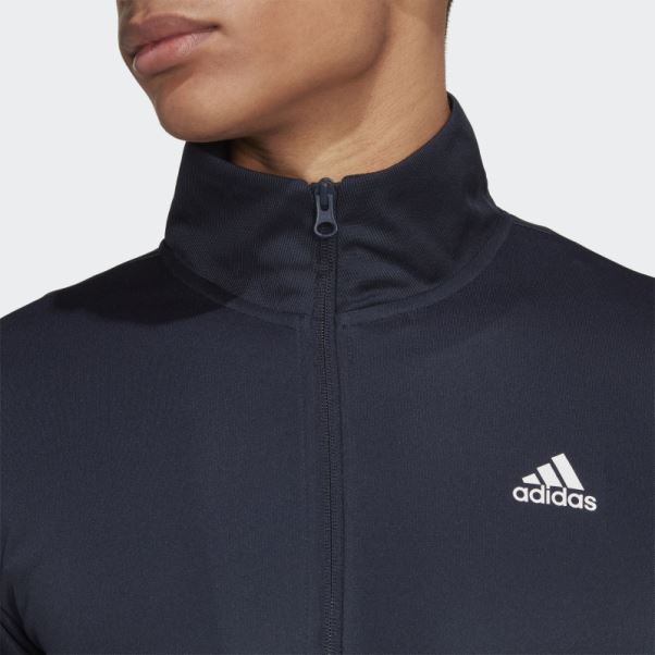 Survêtement Slim Zippé Encre Adidas