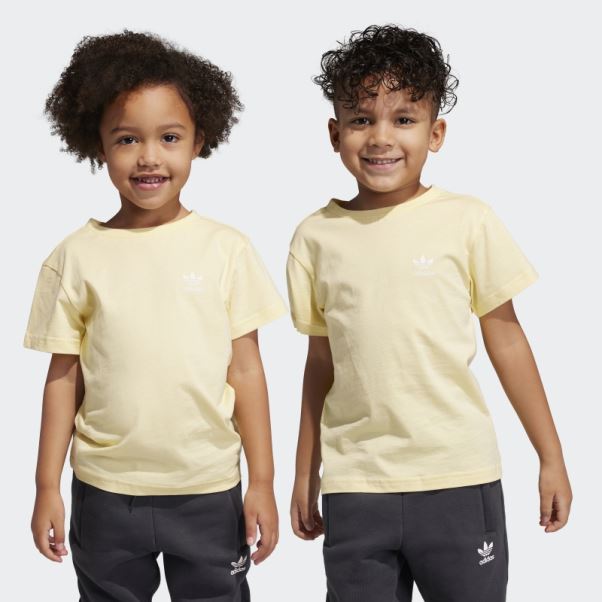T-shirt Adidas Adicolor Jaune
