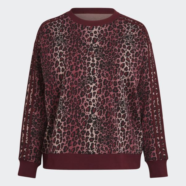 Sweat Adidas Bordeaux (grande Taille)