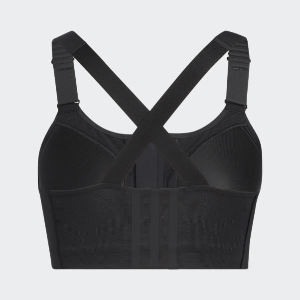 Soutien-gorge Zippé à Maintien élevé Adidas Tlrd Impact Luxe Noir