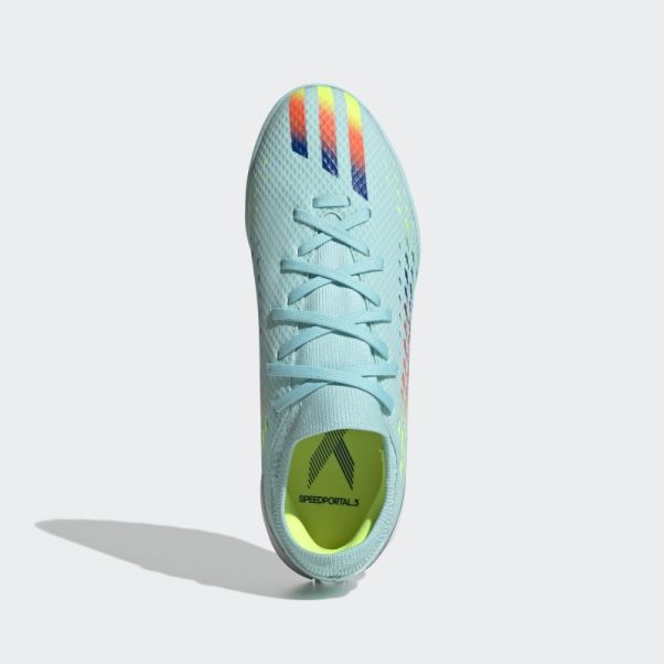 Adidas X Speedportal.3 Turf Chaussures Aqua