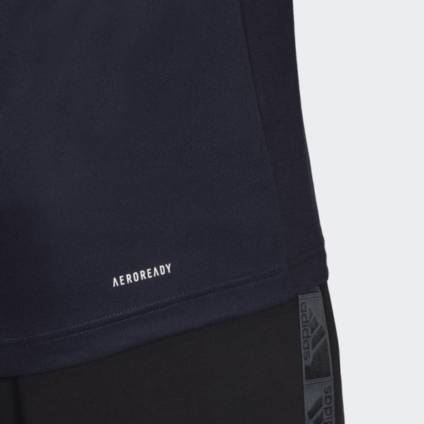 Aeroready Conçu Pour Déplacer Le Sport Motion Logo T-shirt Encre Adidas
