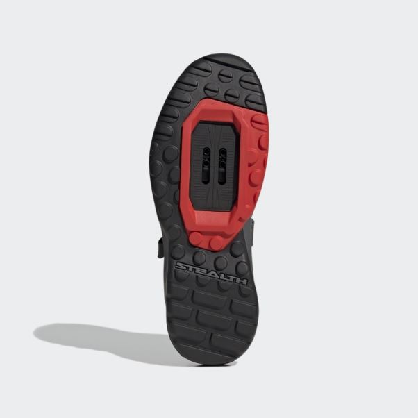 Chaussures De Vélo De Montagne Adidas Five Ten Trailcross Clip-in Rouge