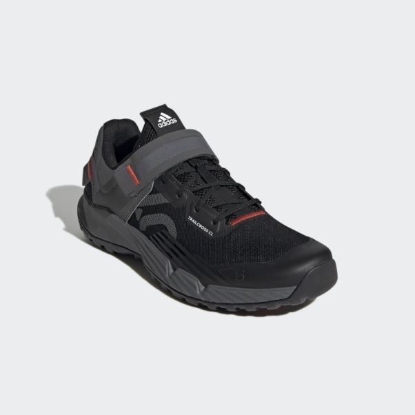 Chaussures De Vélo De Montagne Adidas Five Ten Trailcross Clip-in Rouge
