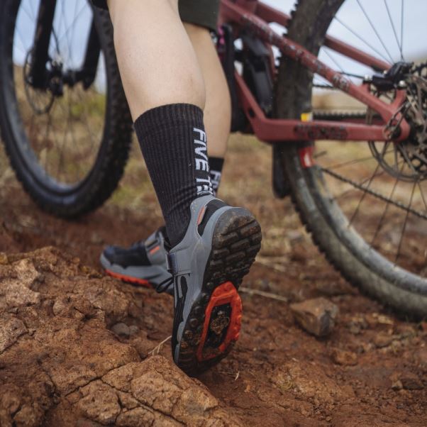 Chaussures De Vélo De Montagne Adidas Five Ten Trailcross Clip-in Rouge