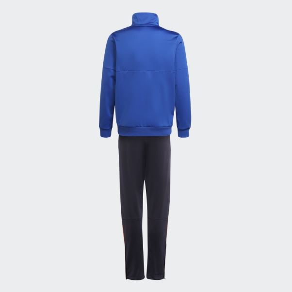 Survêtement Adidas Bleu Haute Résolution à 3 Bandes