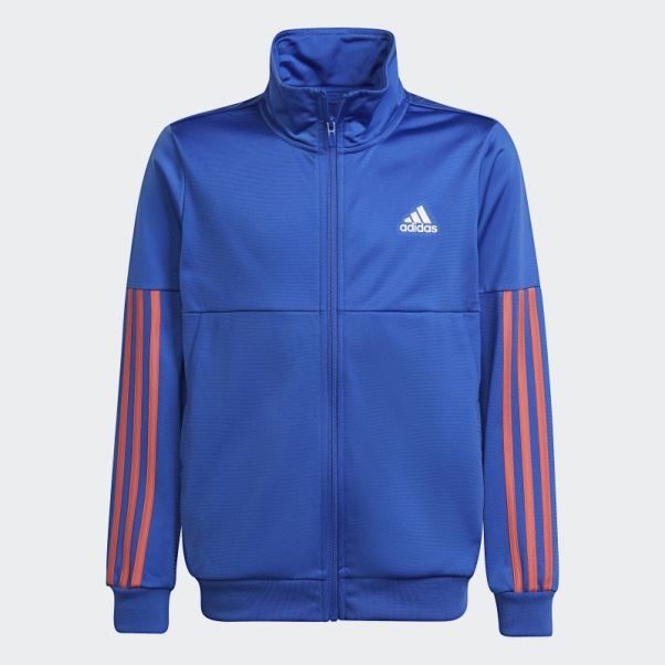 Survêtement Adidas Bleu Haute Résolution à 3 Bandes