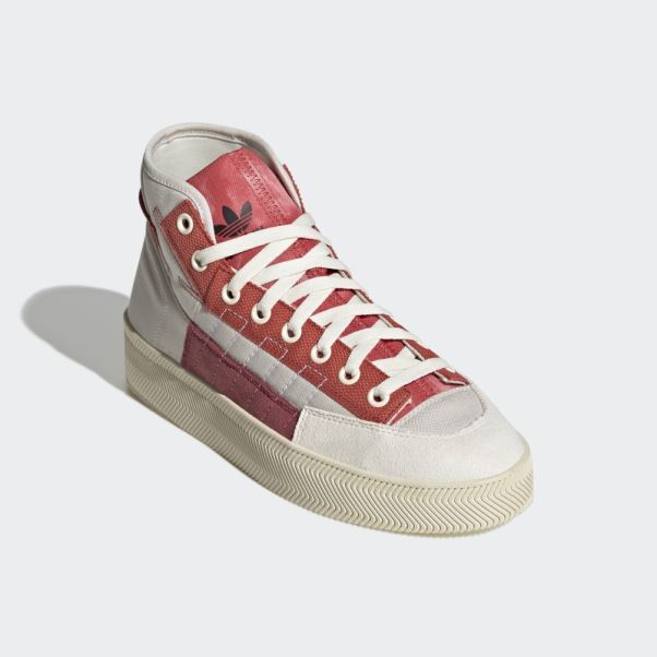 Chaussures Adidas Nizza Parley Blanches élégantes