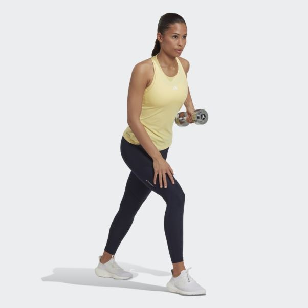 Débardeur D'entraînement Adidas Techfit Racerback Jaune