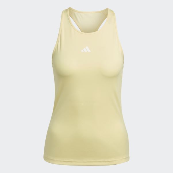 Débardeur D'entraînement Adidas Techfit Racerback Jaune