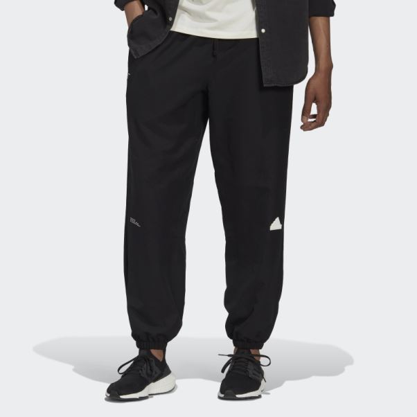 Pantalon Tissé Adidas Noir