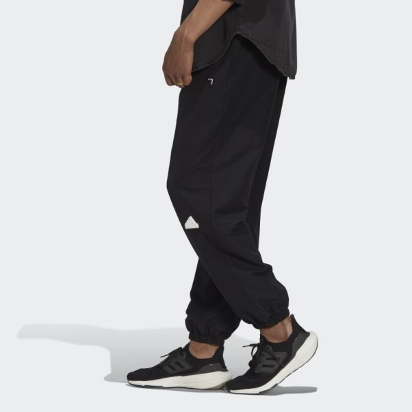 Adidas Pantalon De Survêtement Tissé Noir