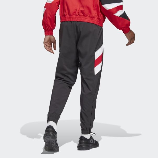 Pantalon Adidas Manchester United Icon Woven Noir
