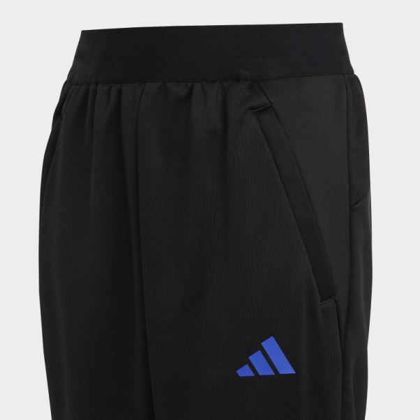 Train Icons Pantalon De Jogging En Maille Aeroready 3 Bandes Adidas Noir