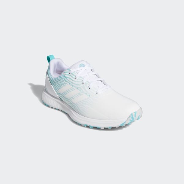 Chaussures De Golf Sans Crampons S2g Pour Femmes Adidas Blanc