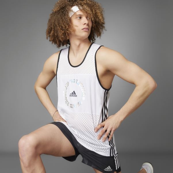 Briser La Norme Débardeur Adidas Blanc