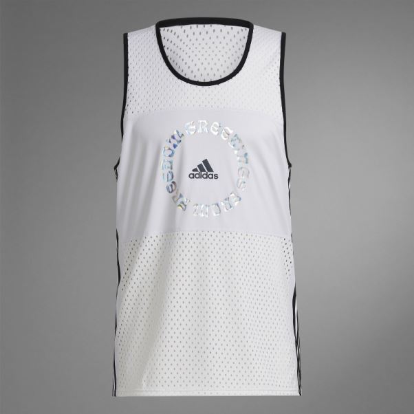 Briser La Norme Débardeur Adidas Blanc