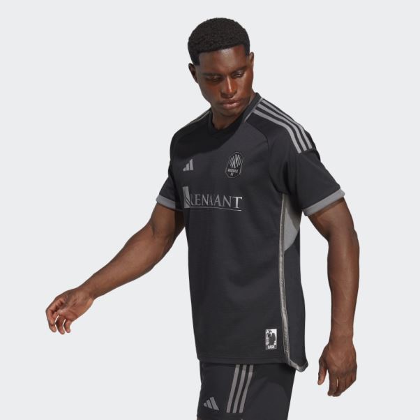 Maillot Nashville Sc 23/24 Extérieur Authentique Adidas Noir