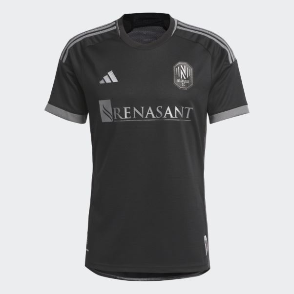 Maillot Nashville Sc 23/24 Extérieur Authentique Adidas Noir
