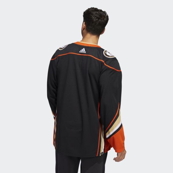 Maillot Ducks Home Authentique Adidas Noir