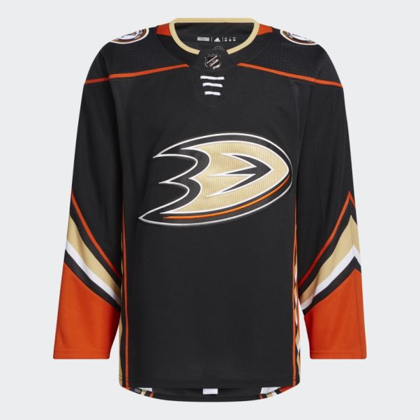 Maillot Ducks Home Authentique Adidas Noir