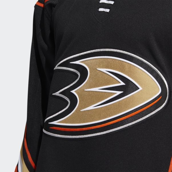 Maillot Ducks Home Authentique Adidas Noir