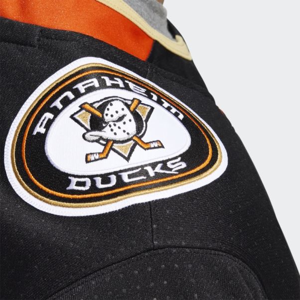 Maillot Ducks Home Authentique Adidas Noir