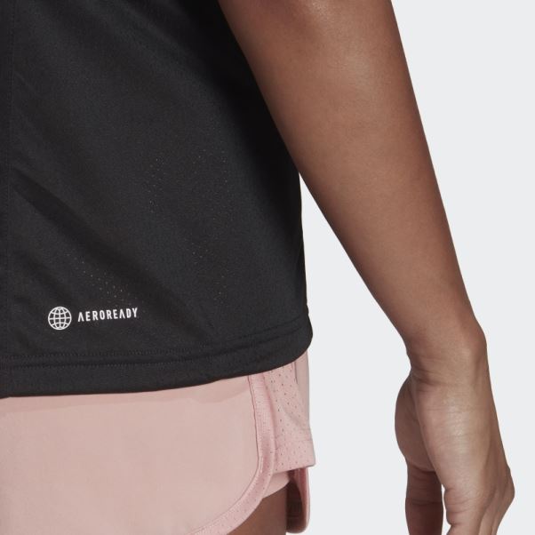 T-shirt De Tennis Adidas Club Noir