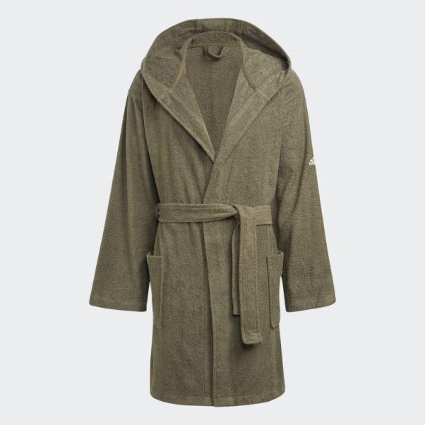 Robe De Chambre Olive Adidas