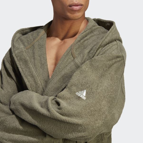Robe De Chambre Olive Adidas