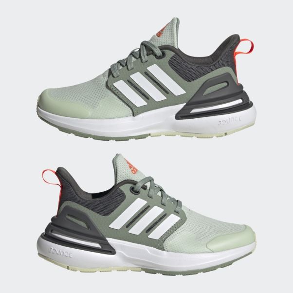 Chaussure Rapidasport Bounce Lace Vert Adidas