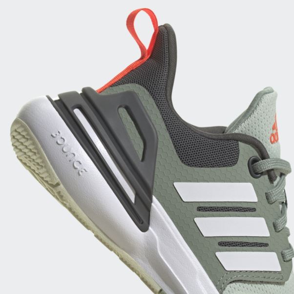 Chaussure Rapidasport Bounce Lace Vert Adidas