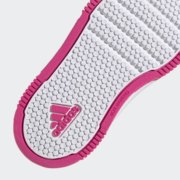 Adidas Tensaur Chaussures à Boucles Et Crochets Real Magenta