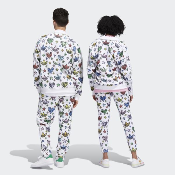 Pantalon De Survêtement Jeremy Scott Monogram Firebird Blanc (neutre) Adidas