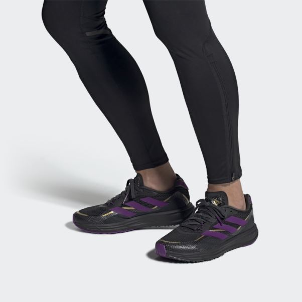 Adidas Noir Marvel Panthère Noire Sl20.3 Chaussures