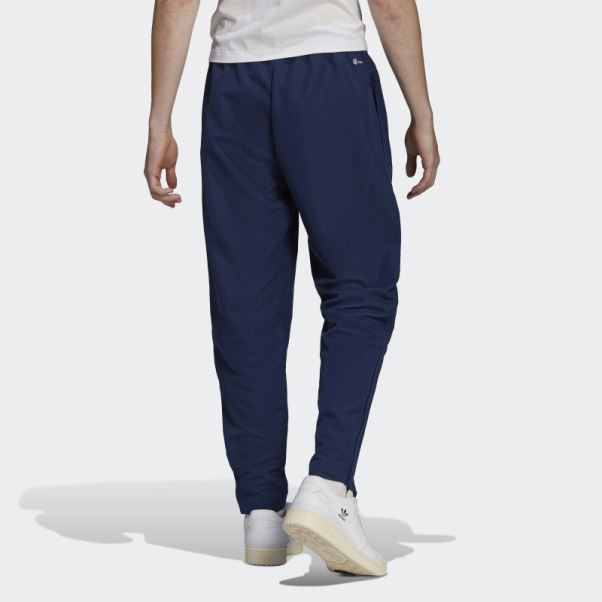 Adidas Entrada 22 Pantalon De Survêtement De Présentation Bleu Marine
