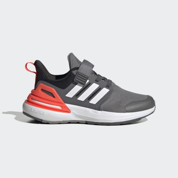 Rapidasport Bounce Elastic Lace Top Strap Chaussures Gris Adidas