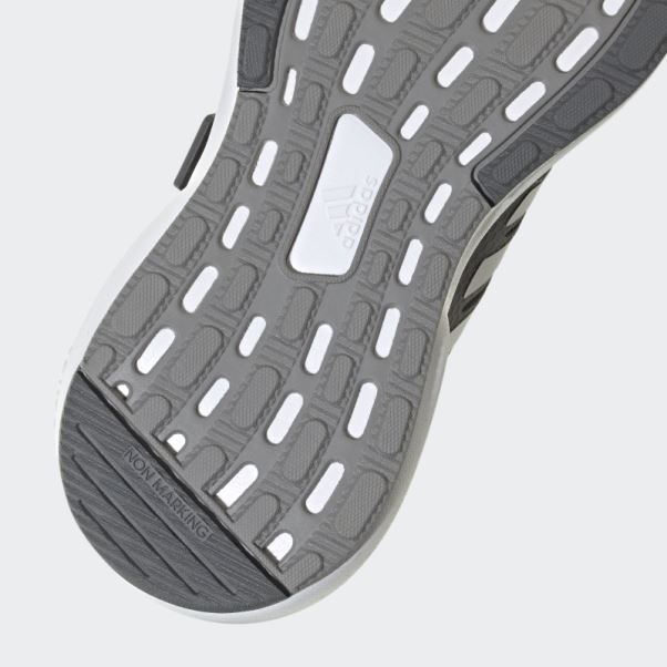 Rapidasport Bounce Elastic Lace Top Strap Chaussures Gris Adidas