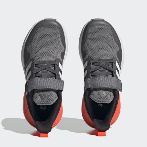 Adidas Rapidasport Bounce Elastic Lace Top Strap Chaussures Gris