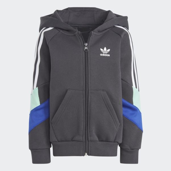 Adidas Rekive Full-zip Hoodie Set Hot
