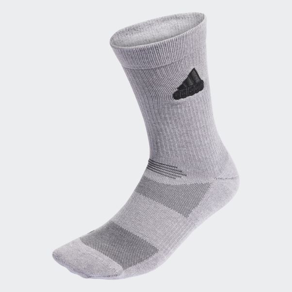 Adidas Crew Chaussettes Argent Aube