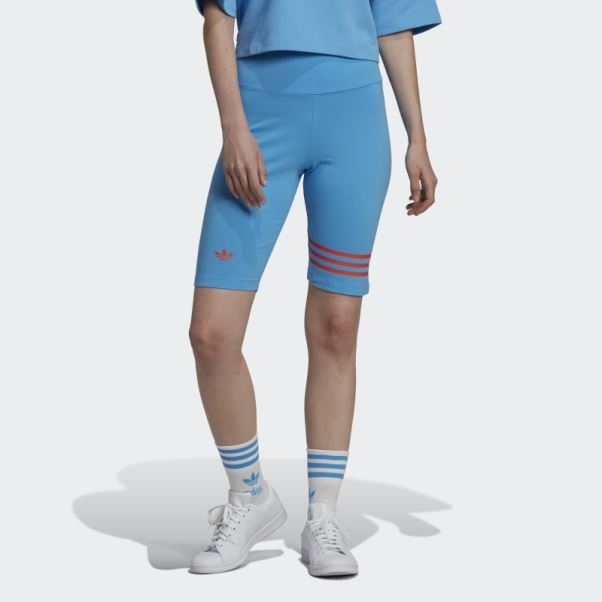 Legging Adidas Adicolor Neuclassics Bike Bleu