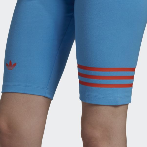 Legging Adidas Adicolor Neuclassics Bike Bleu