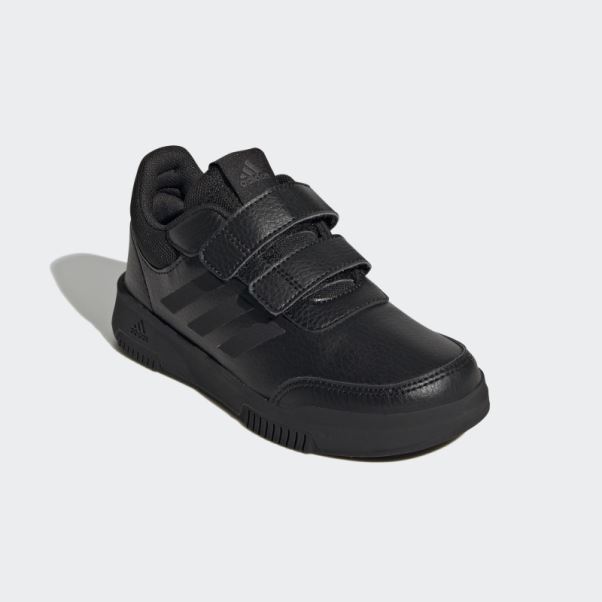 Tensaur Chaussures à Boucles Et Crochets Adidas Noir