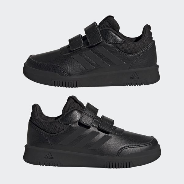 Tensaur Chaussures à Boucles Et Crochets Adidas Noir