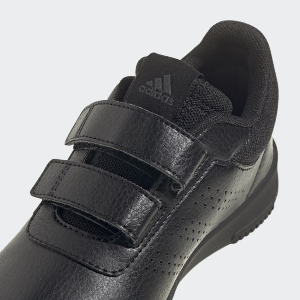 Tensaur Chaussures à Boucles Et Crochets Adidas Noir