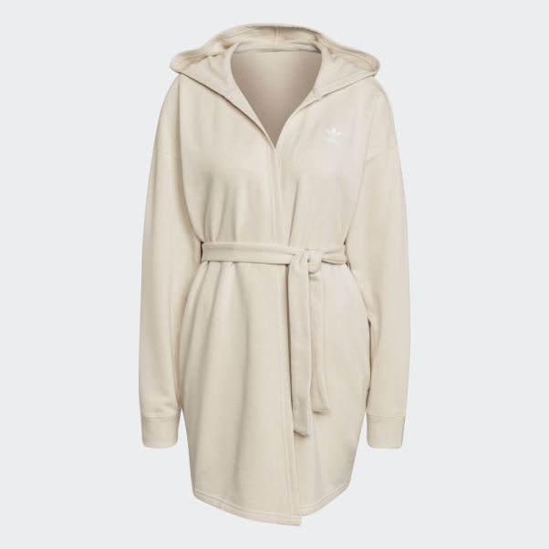 Cardigan à Capuche Adidas Blanc
