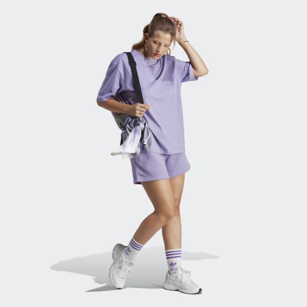 T-shirt Adidas Adicolor Essentials Lilas