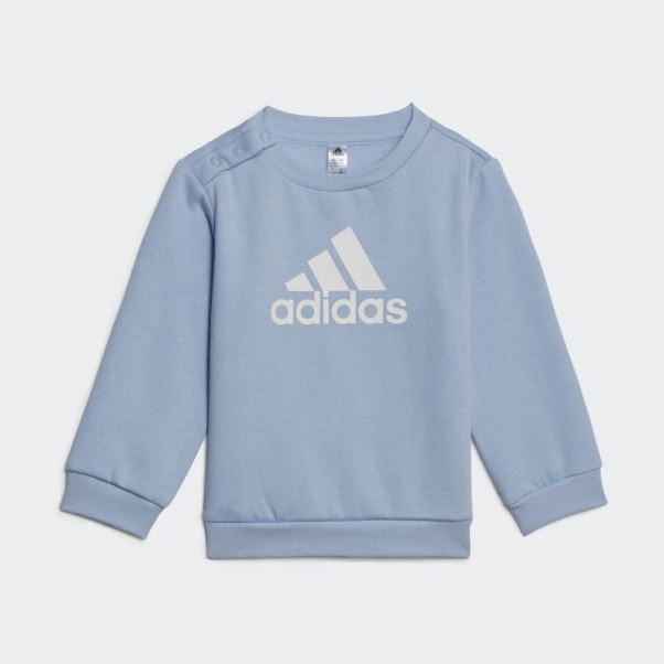Ensemble Jogging Adidas Badge Of Sport Bleu Aube