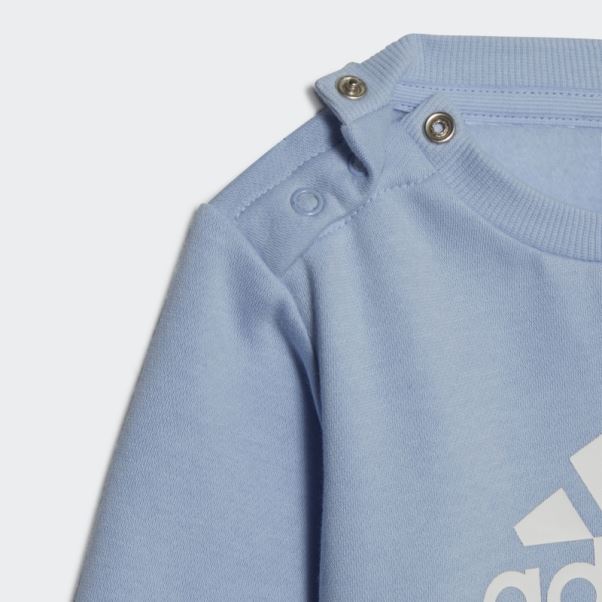 Ensemble Jogging Adidas Badge Of Sport Bleu Aube